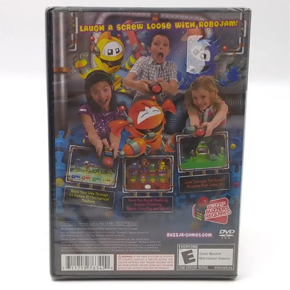 Buzz Junior: Robo Jam (Sony Playstation 2) PS2 Brand New Sealed